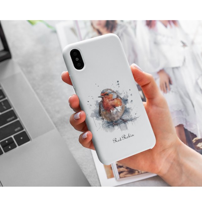 Serene Robin, custom Case-Mate iPhone Case (Creator Uploaded)