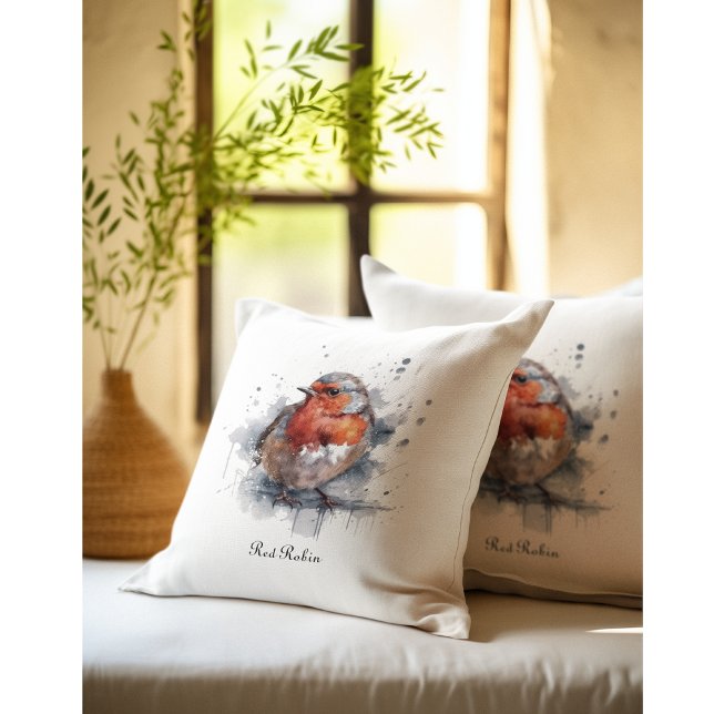 Serene Robin, custom Cushion (Creator Uploaded)