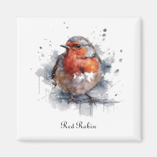 Serene Robin, custom Magnet
