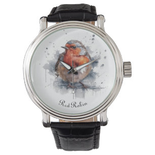Serene Robin, custom Watch
