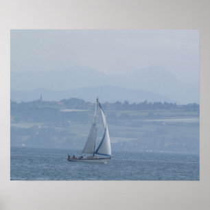 Serene Sailboat Poster