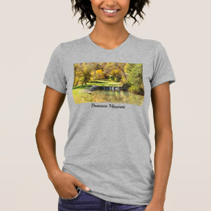 Serene Scene At Dogwood Creek T-Shirt
