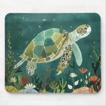 Serene Sea Turtle: Underwater Oasis