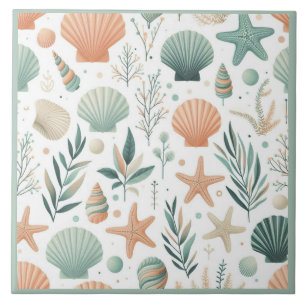 Serene Sealife Ceramic Tile