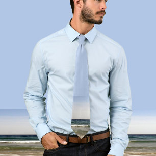 serene seashore tie