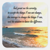 SERENE SERENITY PRAYER SUNRISE PHOTO DESIGN