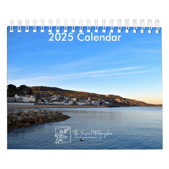 Serene Shores 2025 Calendar two-page small (Cover)