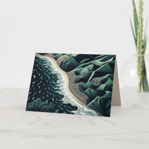 Serene Shores Invitation