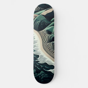 Serene Shores Skateboard