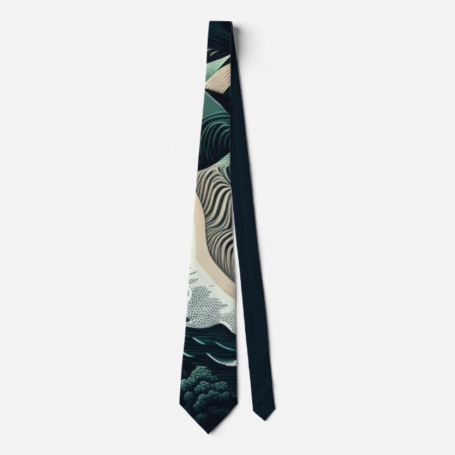 Serene Shores Tie (Front)