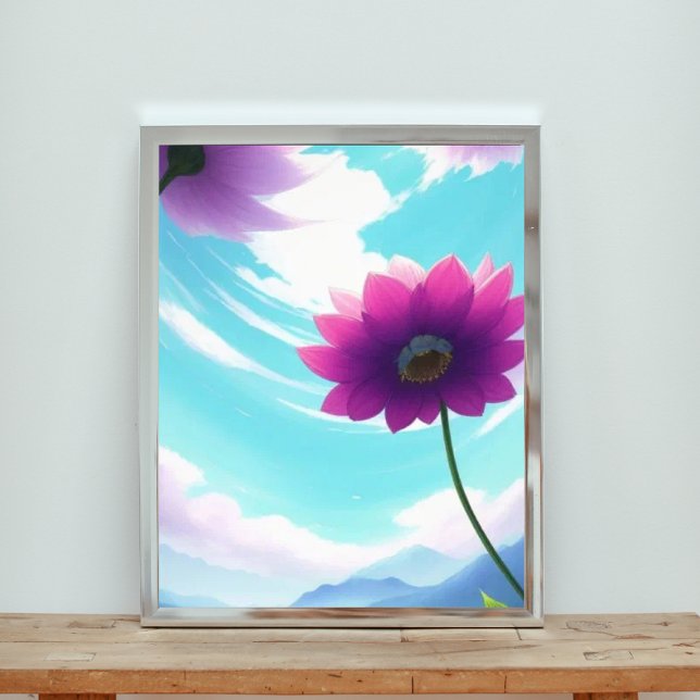 Serene Sky Bloom Photo Print (Creator Uploaded)