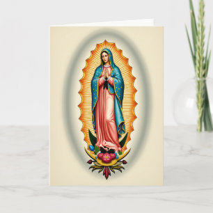 Serene Spiritual Figure Card