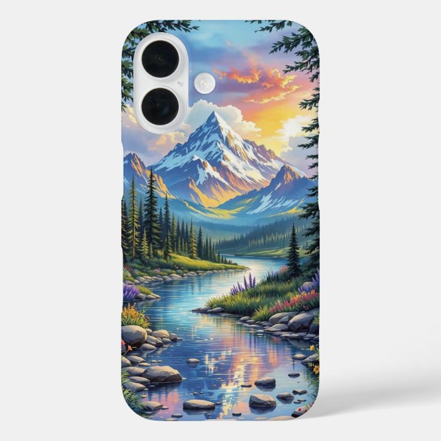 Serene Sunset Beach Case-Mate iPhone Case (Back)