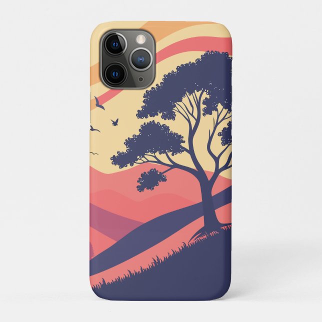 Serene Sunset Landscape  Case-Mate iPhone Case (Back)