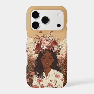 Serene Vintage Floral Crown Woman
