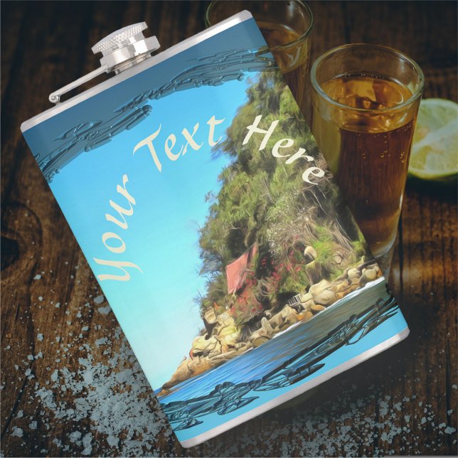 Serene Yelapa 0758 Hip Flask (Creator Uploaded)