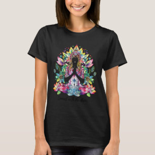 Serene Yoga And Meditation Decor - Mindfulness Man T-Shirt