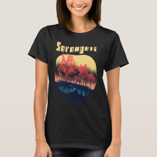 Serengeti Africa Safari Elephant National Park Big T-Shirt