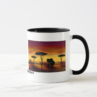Serengeti Elephant Mug