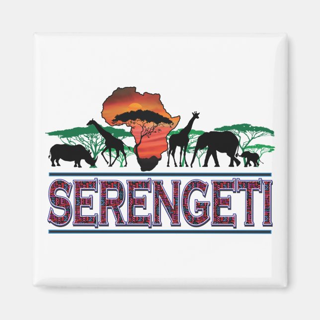 Serengeti Magnet (Front)