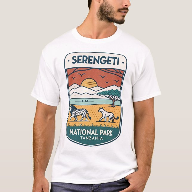 Serengeti National Park (Tanzania) T-Shirt (Front)