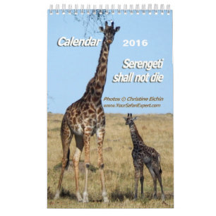 Serengeti shall not die calendar