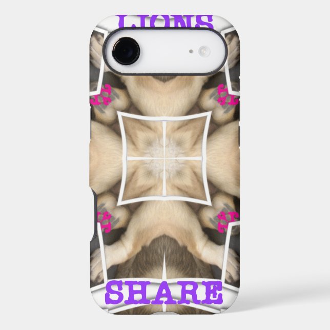 Serengeti Splendour: Vibrant Animal Hide Artistry (Back)