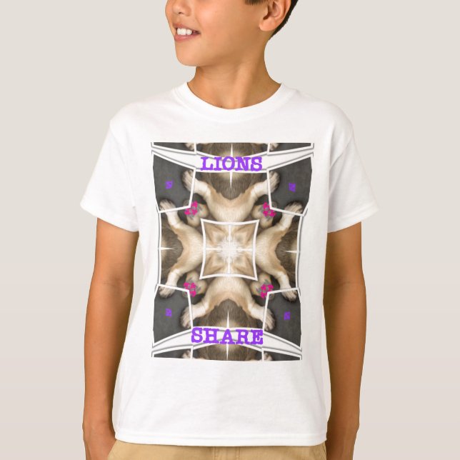 Serengeti Splendour: Vibrant Animal Hide Artistry T-Shirt (Front)