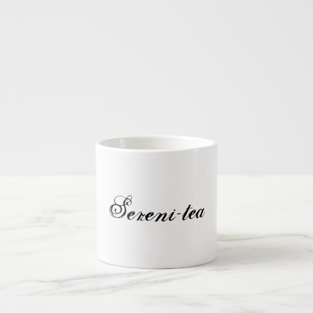 Sereni-tea Espresso Cup (Front)