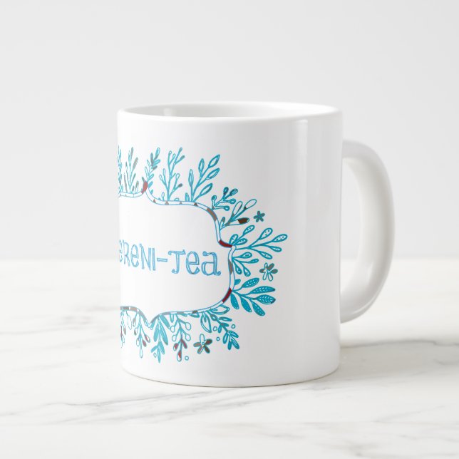 SERENI-TEA LARGE COFFEE MUG (Front Right)