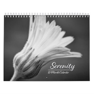 Serenity 12-Month Calendar