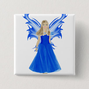 Serenity Angel 15 Cm Square Badge