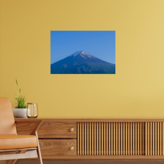 Serenity at Dusk: Mount Fuji Poster (Living Room 2)