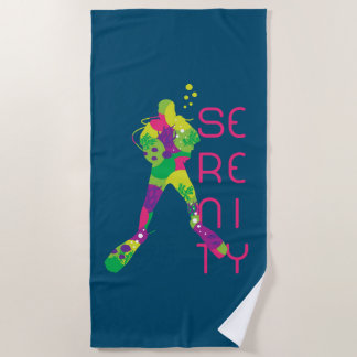 Serenity Beach Towel