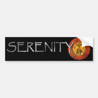 Serenity Bumper Sticker
