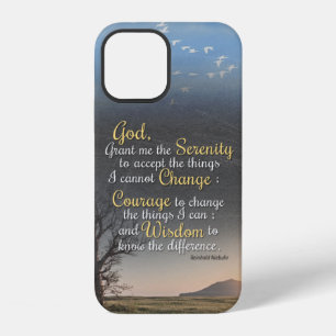 Serenity, Courage and Wisdom iPhone 12 Case