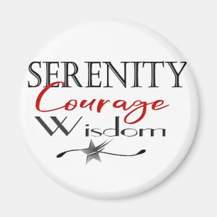 Serenity Courage Wisdom Magnet