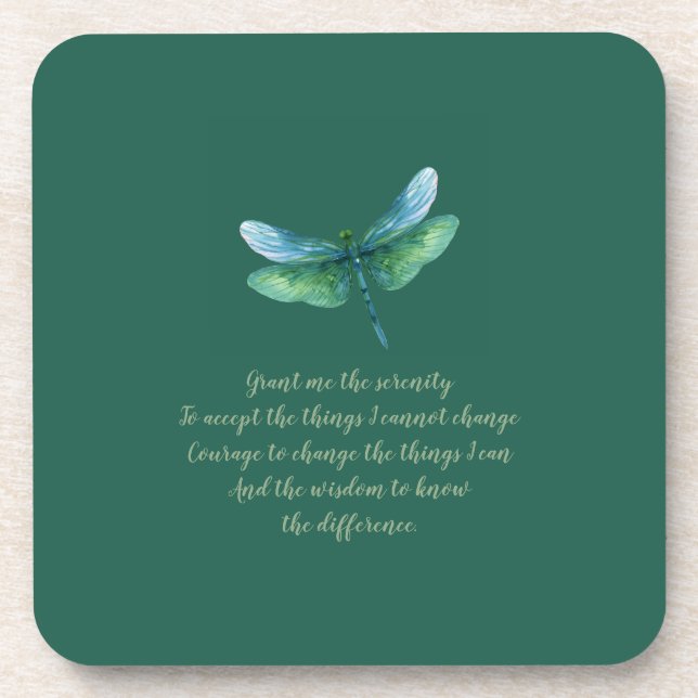 Serenity Dragonfly Coaster (Front)