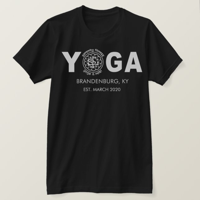 Serenity Fitness Logo Tee (Design Front)