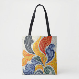 Serenity Flower Dreams Abstract  Tote Bag