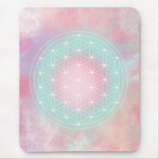 serenity flower of life mouse pad