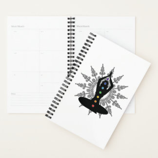 Serenity in Alignment: Yoga Pose and Chakras Planner