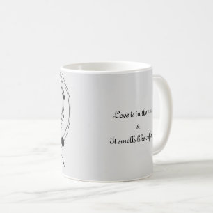 Serenity in Lines: Contemporary Minimalism Coffee Mug