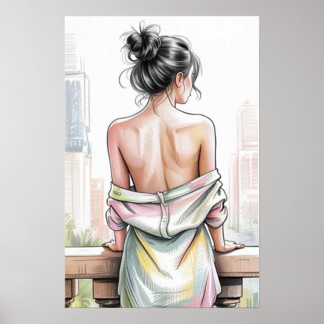 Serenity in the City Poster (Front)