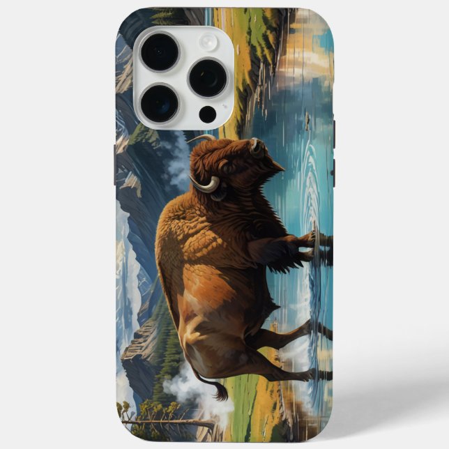 Serenity in the Wild - Buffalo Case-Mate iPhone Case (Back)