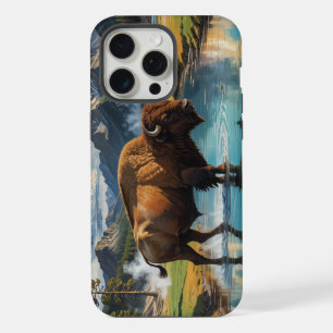 Serenity in the Wild - Buffalo iPhone 15 Pro Max Case