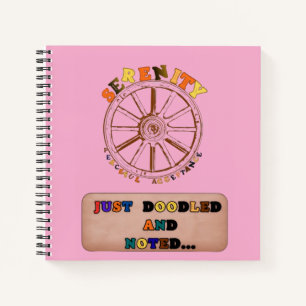 SERENITY_JUST DOODLED AND NOTED NOTEBOOK