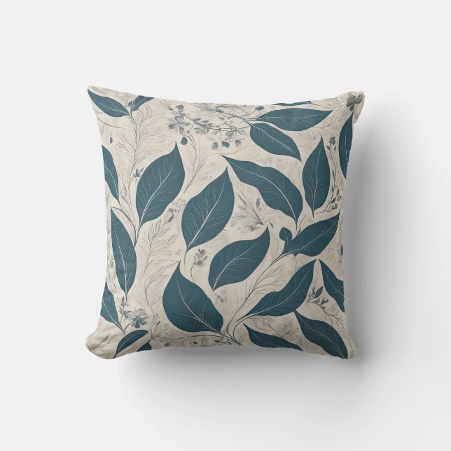 Serenity Leaf Cushion (Front)