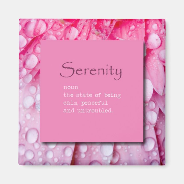 Serenity Magnet (Front)