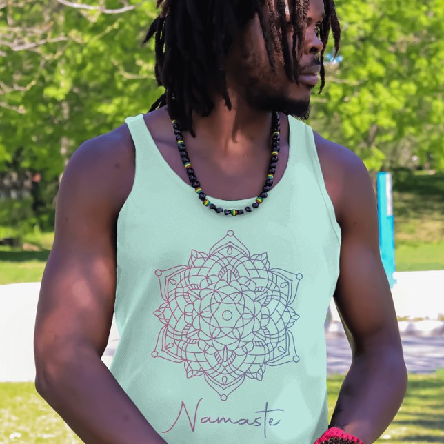 Serenity Mandala Namaste Tee (Creator Uploaded)